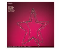 Led ster 3D 98 cm 400 lamps warm wit - afbeelding 2