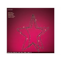 Led ster 3D 98 cm 400 lamps warm wit - afbeelding 2