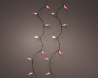 Led vintage lights peer 120 lamps multi colour - afbeelding 2