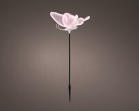 Vlinder met beweging 90 cm 322 lamps wit /violet - afbeelding 1