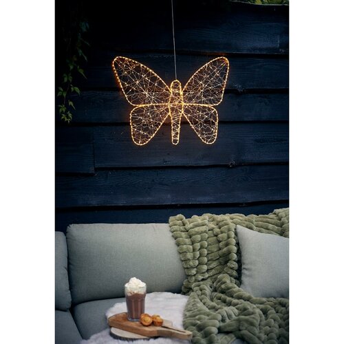 Vlinder microled 155 lamps warm wit / klassiek warm - afbeelding 3