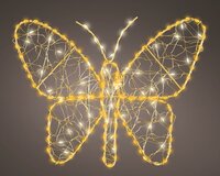 Vlinder microled 155 lamps warm wit / klassiek warm - afbeelding 1
