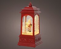 Kerst waterspinner kerstman warm wit - afbeelding 1