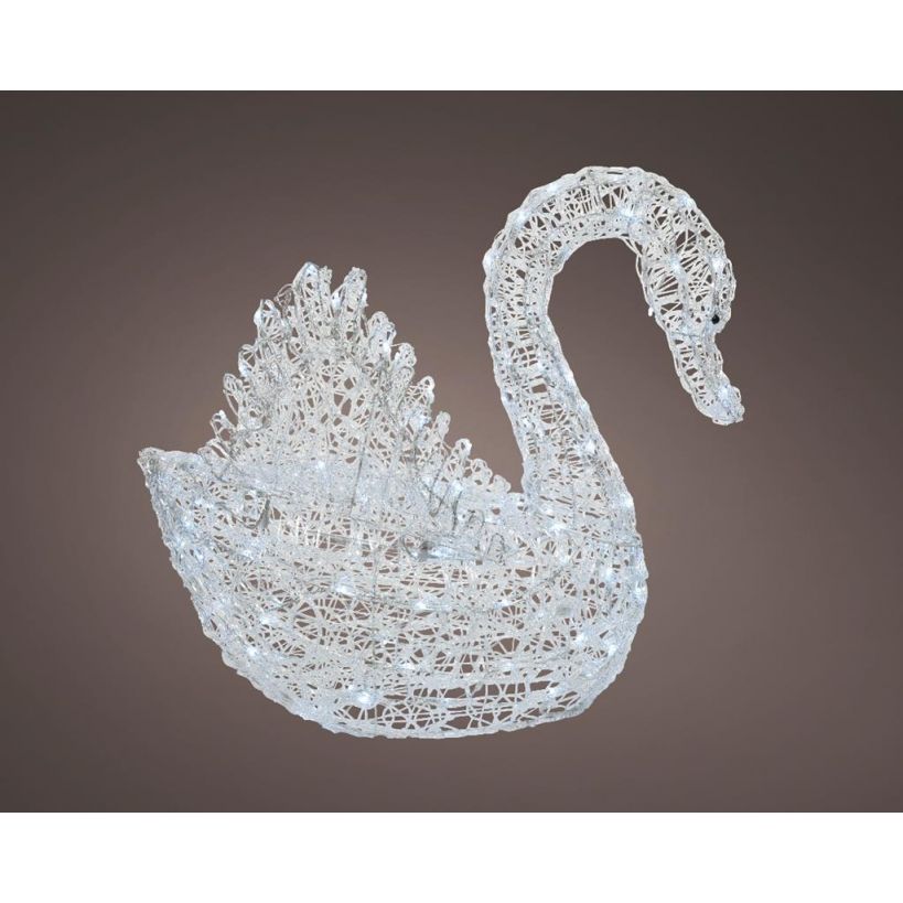 Led zwaan H65 cm 100 lamps