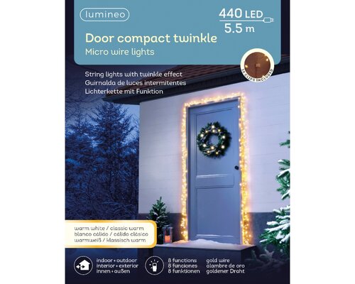 Led deurkozijn verlichting 440 lamps warm wit / klassiek warm - afbeelding 3