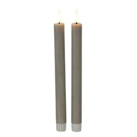 Dinerkaars led Lyon 24 cm grijs