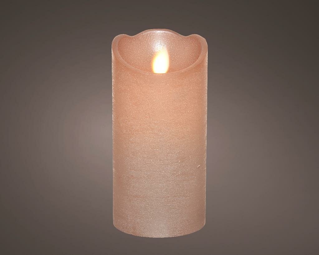 Bekwaamheid versnelling Arashigaoka Led kaars wax vlam verlichting 15 cm poederroze - DeOosteindeOnline.nl
