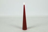 Ledkaars kegel Lyon D 5 cm H 29,5 cm rood