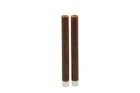 Dinerkaars led Lyon 22,5 cm bruin