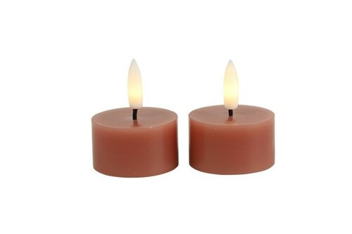 Led theelicht Lyon roze