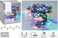 Led verlichting 24 lamps op batterijen multi colour
