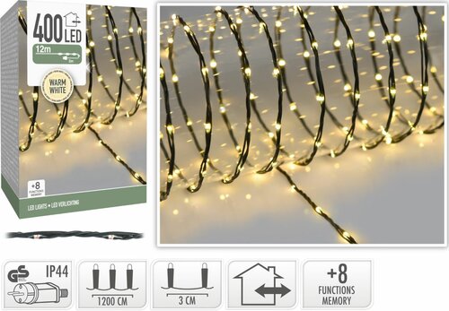 Led verlichting 400 lamps warm wit