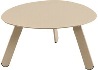 Lesli bijzettafel tiki 55x46 cm taupe