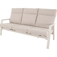 Lesli loungebank ohio crema 3-pers