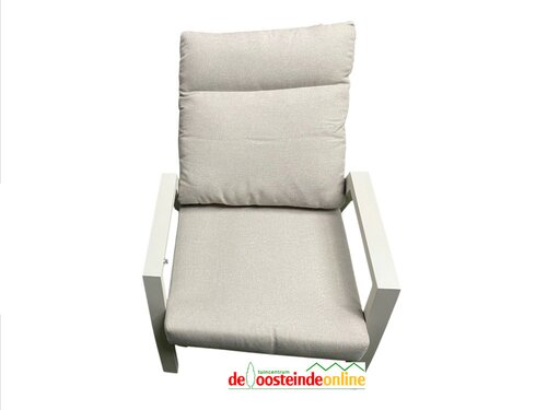 Lesli loungestoel ohio crema - afbeelding 1