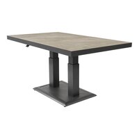 Lesli loungetafel verstelbaar Murcia Negro 140x85 cm - afbeelding 1