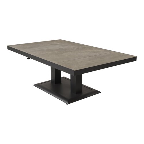Lesli loungetafel verstelbaar Murcia Negro 140x85 cm - afbeelding 2