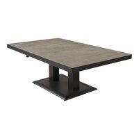 Lesli loungetafel verstelbaar Murcia Negro 140x85 cm - afbeelding 2