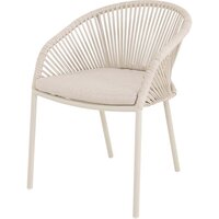 Lesli stapelstoel hirado beige - afbeelding 1