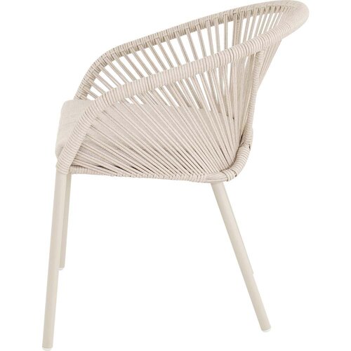 Lesli stapelstoel hirado beige - afbeelding 2