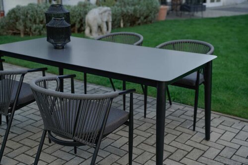 Lesli tafel crest 180 x 90 x 75 cm - afbeelding 3