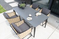 Lesli tafel crest 180 x 90 x 75 cm - afbeelding 2