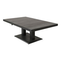 Lesli verstelbare tafel prato negro 2,0  140 x 85 cm - afbeelding 2