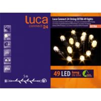 Luca connect 24 led 49 lampjes start incl adapter - afbeelding 4