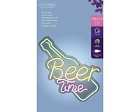 Lumineo Led neon usb-c beer time 29 x 38 cm multicolor - afbeelding 2