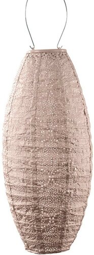 Lumiz solar lampion Bazaar 20 cm roze