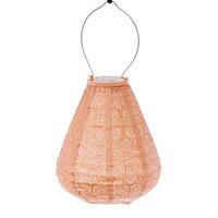Lumiz solar lampion Fiore 20 cm apricot