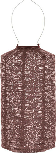 Lumiz solar lampion Folia 18 cm plum