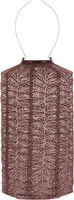 Lumiz solar lampion Folia 18 cm plum