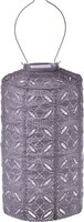 Lumiz solar lampion Mandela 18 cm mauve paars