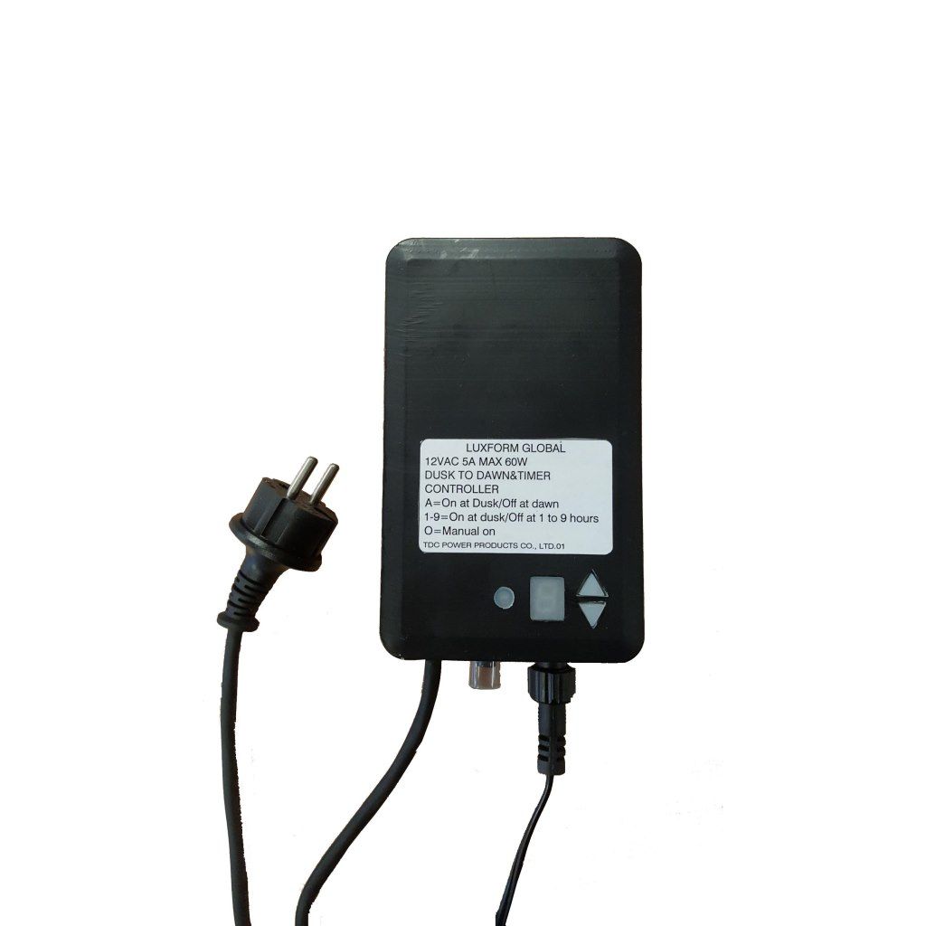 Luxform 12V 60W Transformator Met Timer huismerk kopen in de aanbieding Luxform 12V 60W Transformator Met Timer huismerk kopen in de aanbieding
