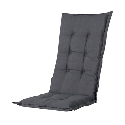 Madison zitkussen panama hoge rug grey 123 x 50 cm