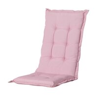 Madison zitkussen panama hoge rug soft pink 123 x 50