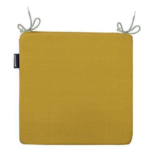 Madison zitkussen panama mosterd 40 x 40 cm - afbeelding 1
