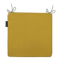 Madison zitkussen panama mosterd 40 x 40 cm - afbeelding 1