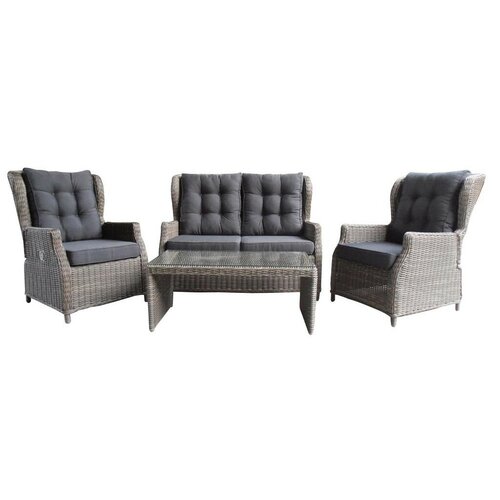 MeSaMi ibiza lounge dining set kobo grey
