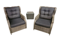 MeSaMi toscane relax set light kobo grey - afbeelding 1