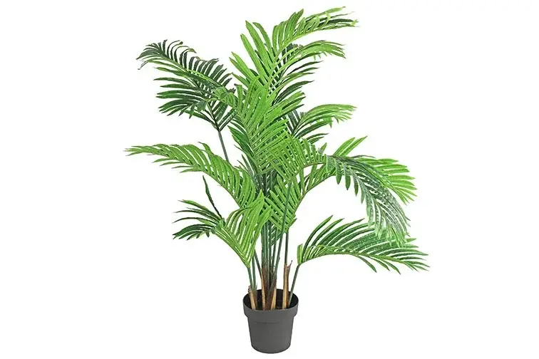 Mica areca zijde 130 cm groen