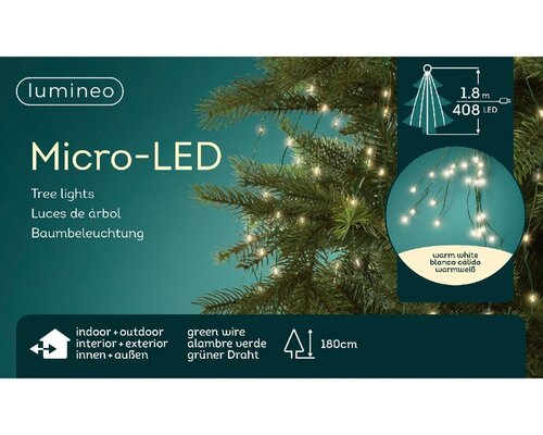Micro boomverlichting 408 lamps warm-wit - afbeelding 3