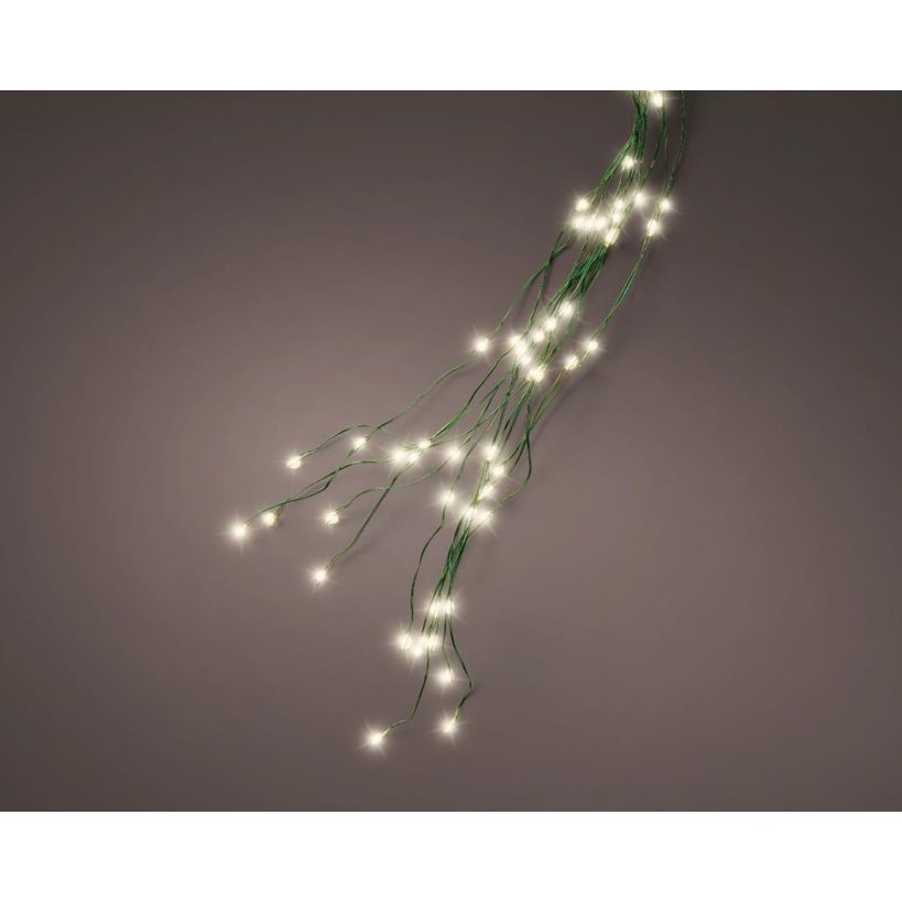 Micro LED boomverlichting buit 180cm-408L groen-warm wit