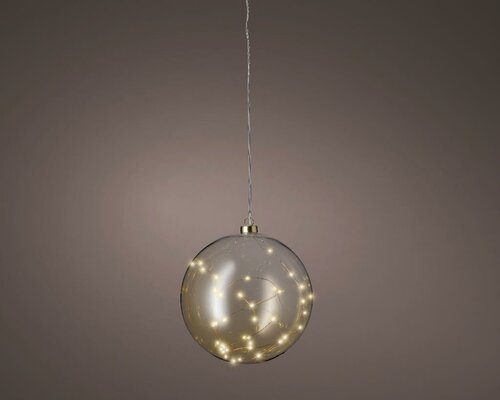 Microled bal 40 lamps amber / klassiek warm - afbeelding 1