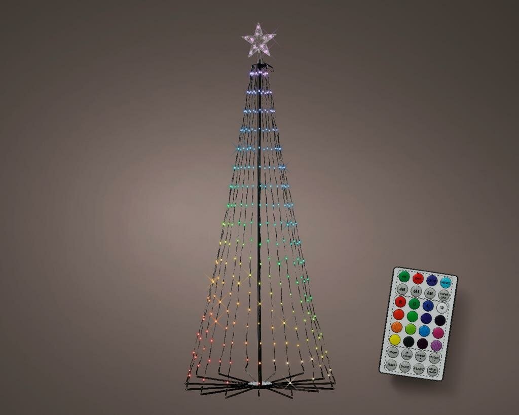 Microled dancing tree 210 cm multi colour