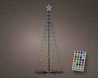 Microled dancing tree 210 cm multi colour - afbeelding 1