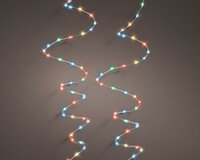 Micro led kerstverlichting 567 lamps soft multi colour - afbeelding 1