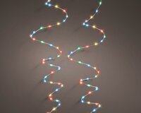 Micro led kerstverlichting 567 lamps soft multi colour - afbeelding 2