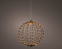 Microled verlichte bal 28 cm 192 lampjes - afbeelding 2